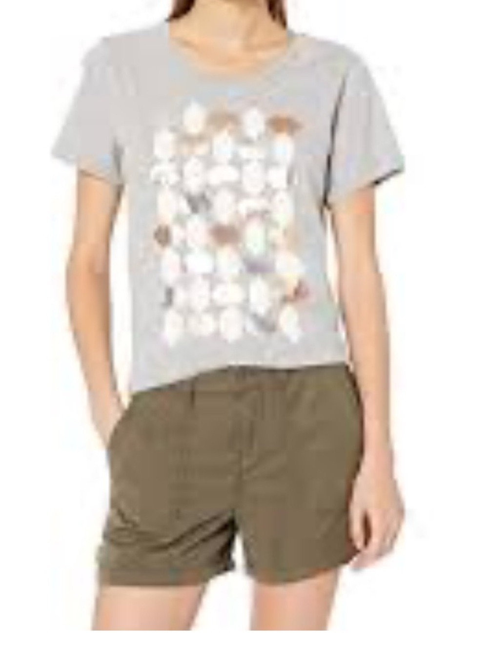 J. CREW Mercantile Collector Tee short sleeve crewneck shirt grey size medium